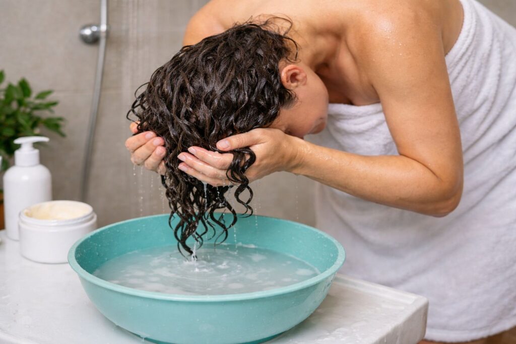 krullen verzorgen met de bowl methode