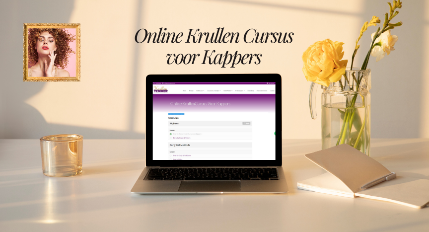 Online KrullenCursus voor Kappers